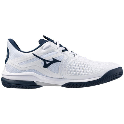 Mizuno Wave Exceed Tour 6 Ac Men's Tennis Shoe White Dress Blue