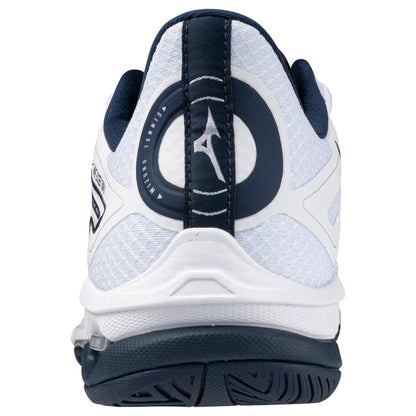 Mizuno Wave Exceed Tour 6 Ac Men's Tennis Shoe White Dress Blue