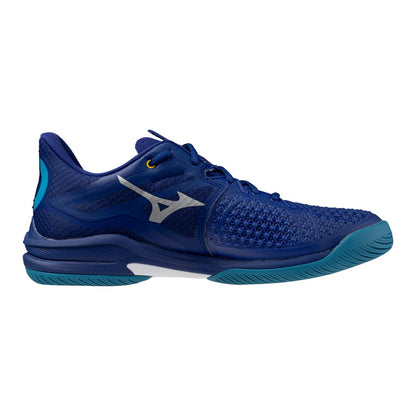 Mizuno Wave Exceed Tour 6 Ac Men's Tennis Shoe Bellwether Blue White