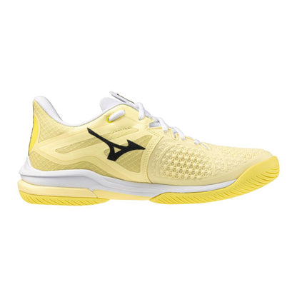 Mizuno Wave Exceed Tour 6 Ac Women's Tennis Shoe Pale Yellow Black Sand