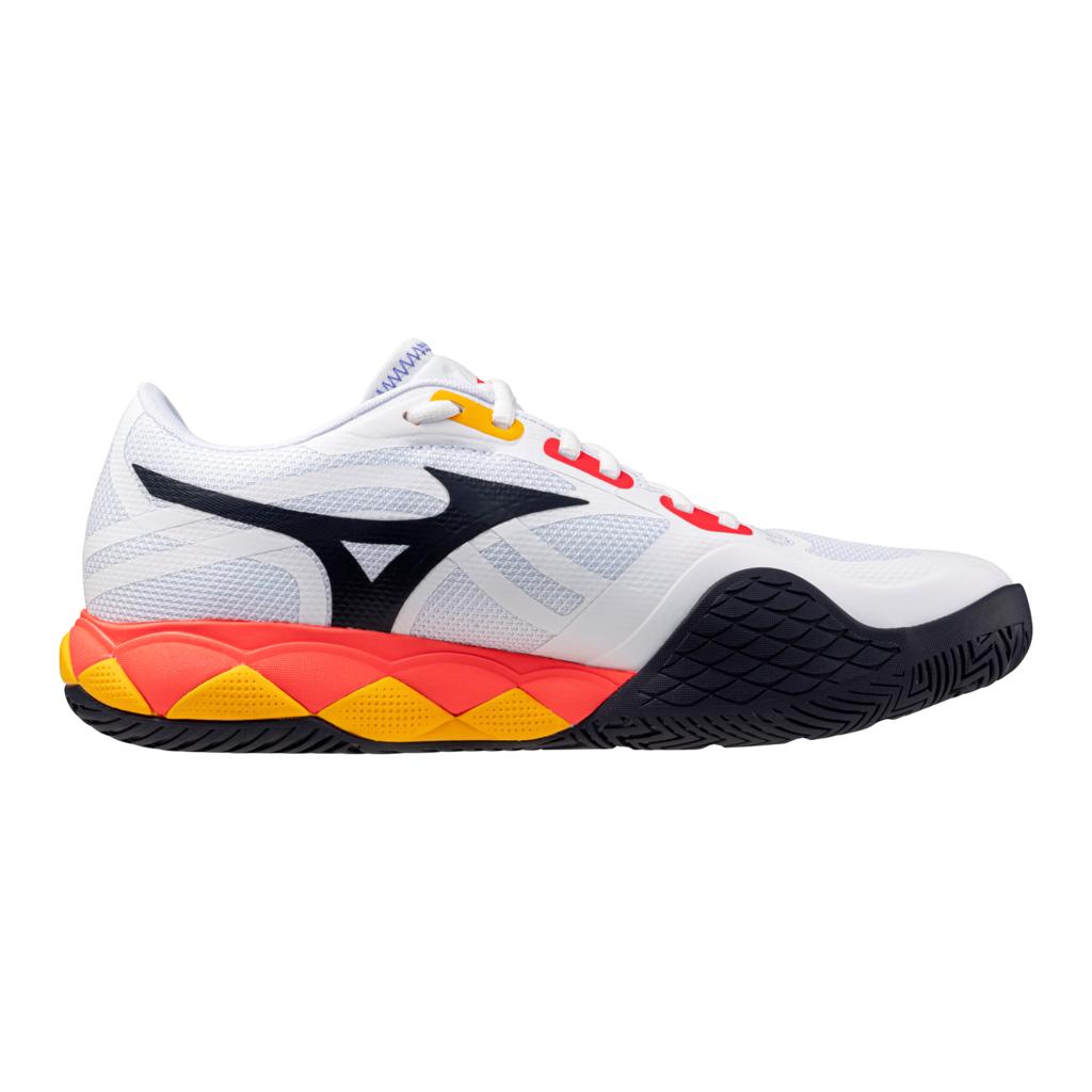 Mizuno Wave Enforce Tour 2 Ac Men's Tennis Shoe White Baritone Blue