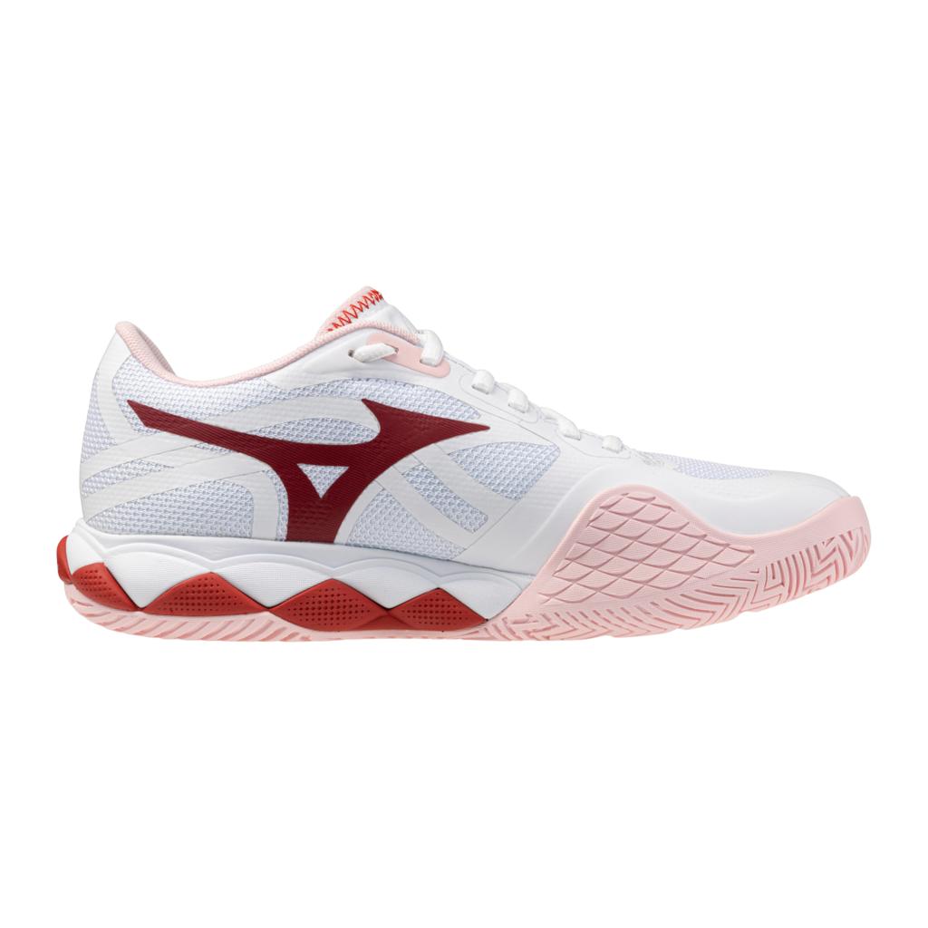 Mizuno Wave Enforce Tour 2 Ac Women's Tennis Shoe White Pinkesque