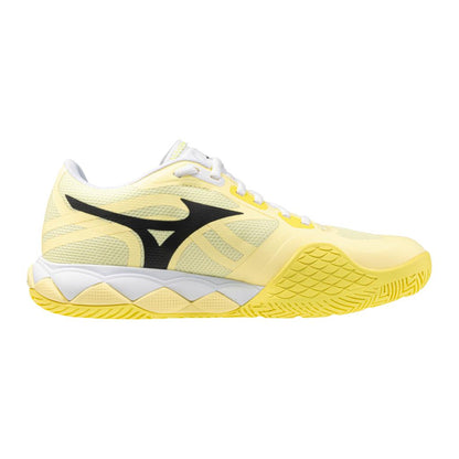 Mizuno Wave Enforce Tour 2 Ac Women's Tennis Shoe Pale Yellow Black Sand
