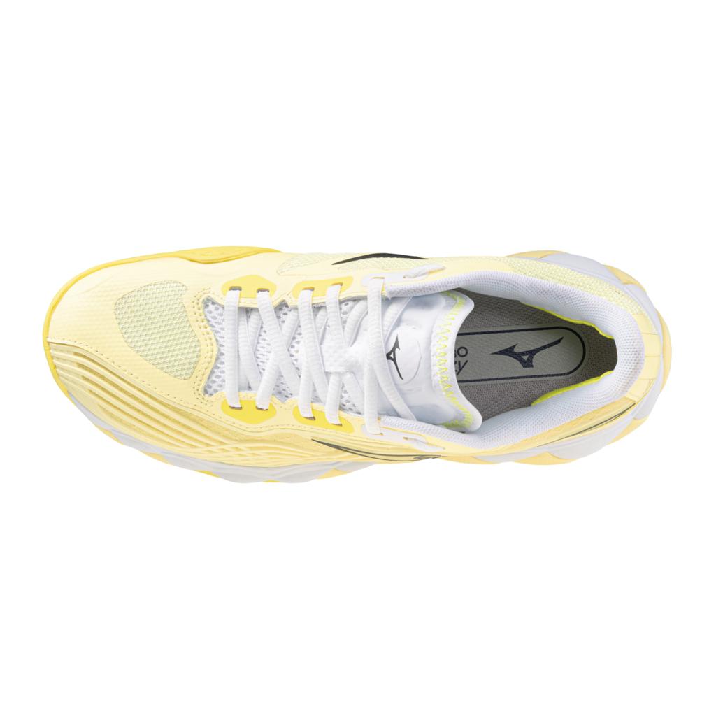 Mizuno Wave Enforce Tour 2 Ac Women's Tennis Shoe Pale Yellow Black Sand