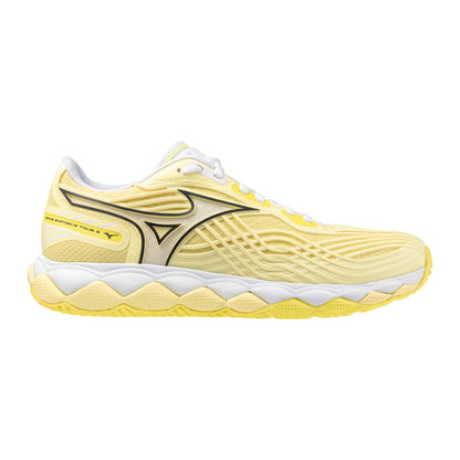 Mizuno Wave Enforce Tour 2 Ac Women's Tennis Shoe Pale Yellow Black Sand
