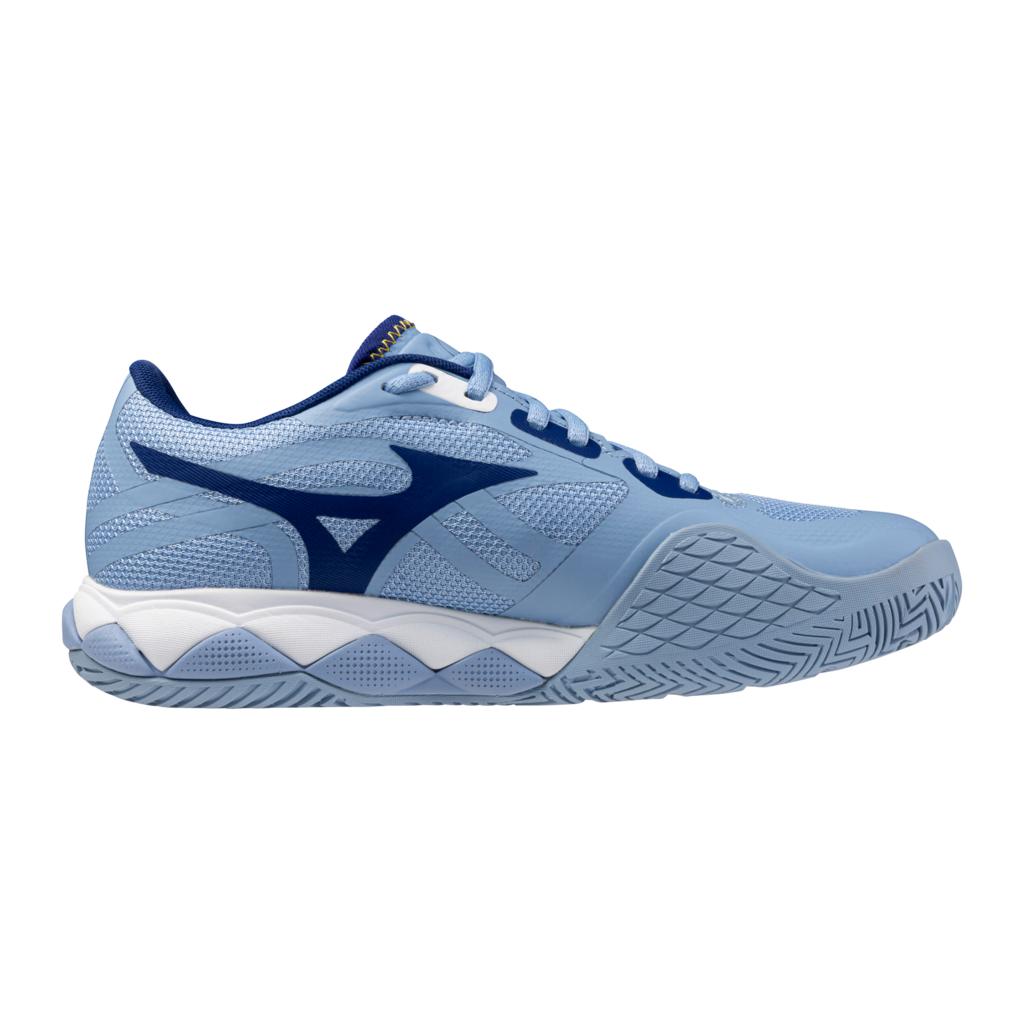 Mizuno Wave Enforce Tour 2 Ac Women's Tennis Shoe Bel Air Blue White