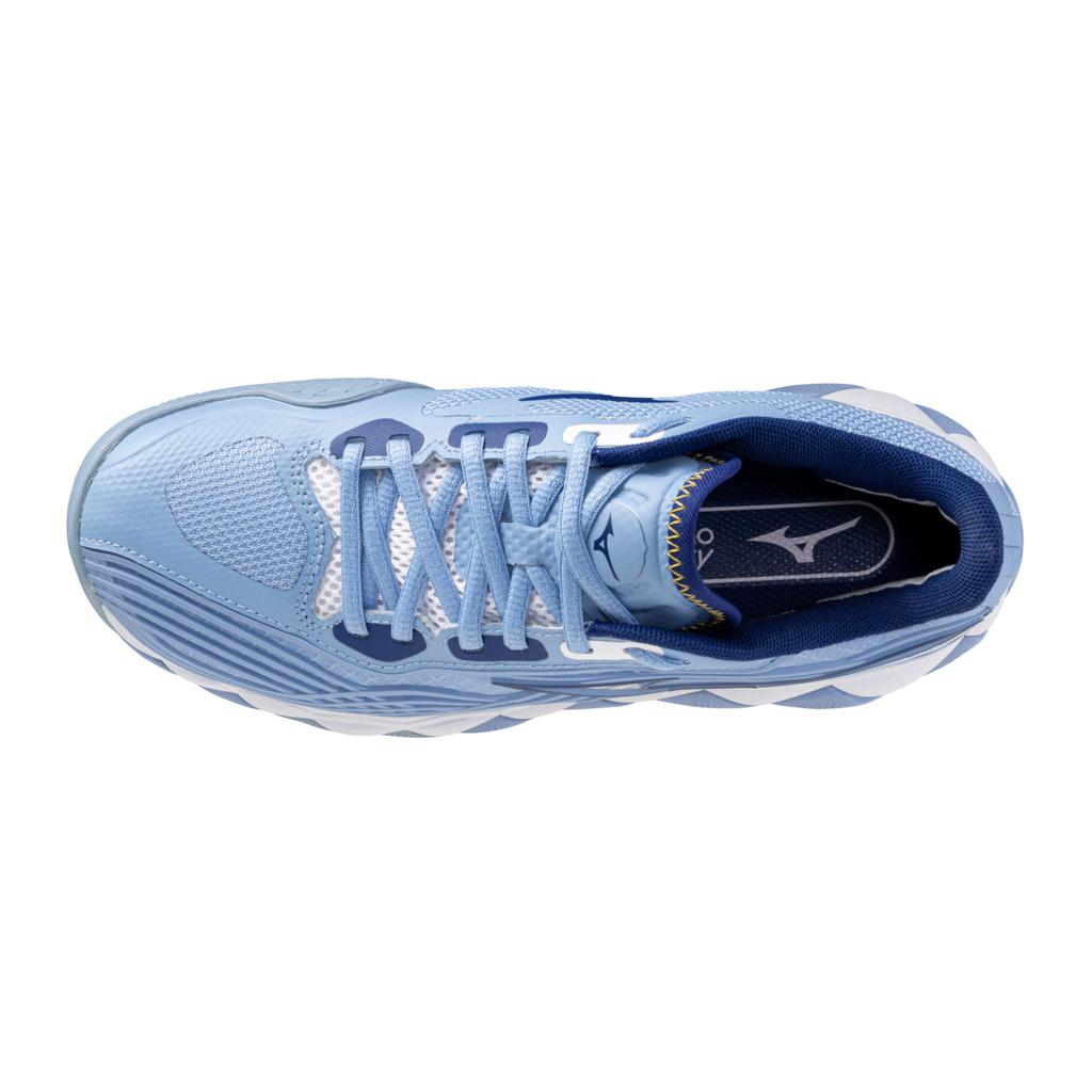 Mizuno Wave Enforce Tour 2 Ac Women's Tennis Shoe Bel Air Blue White