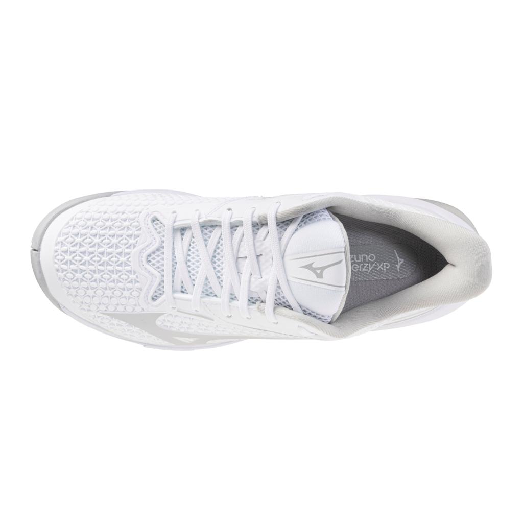 Mizuno Wave Exceed Tour 7 Ac Women's Tennis Shoe White Harbor Mist