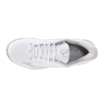 Mizuno Wave Exceed Tour 7 Ac Women's Tennis Shoe White Harbor Mist