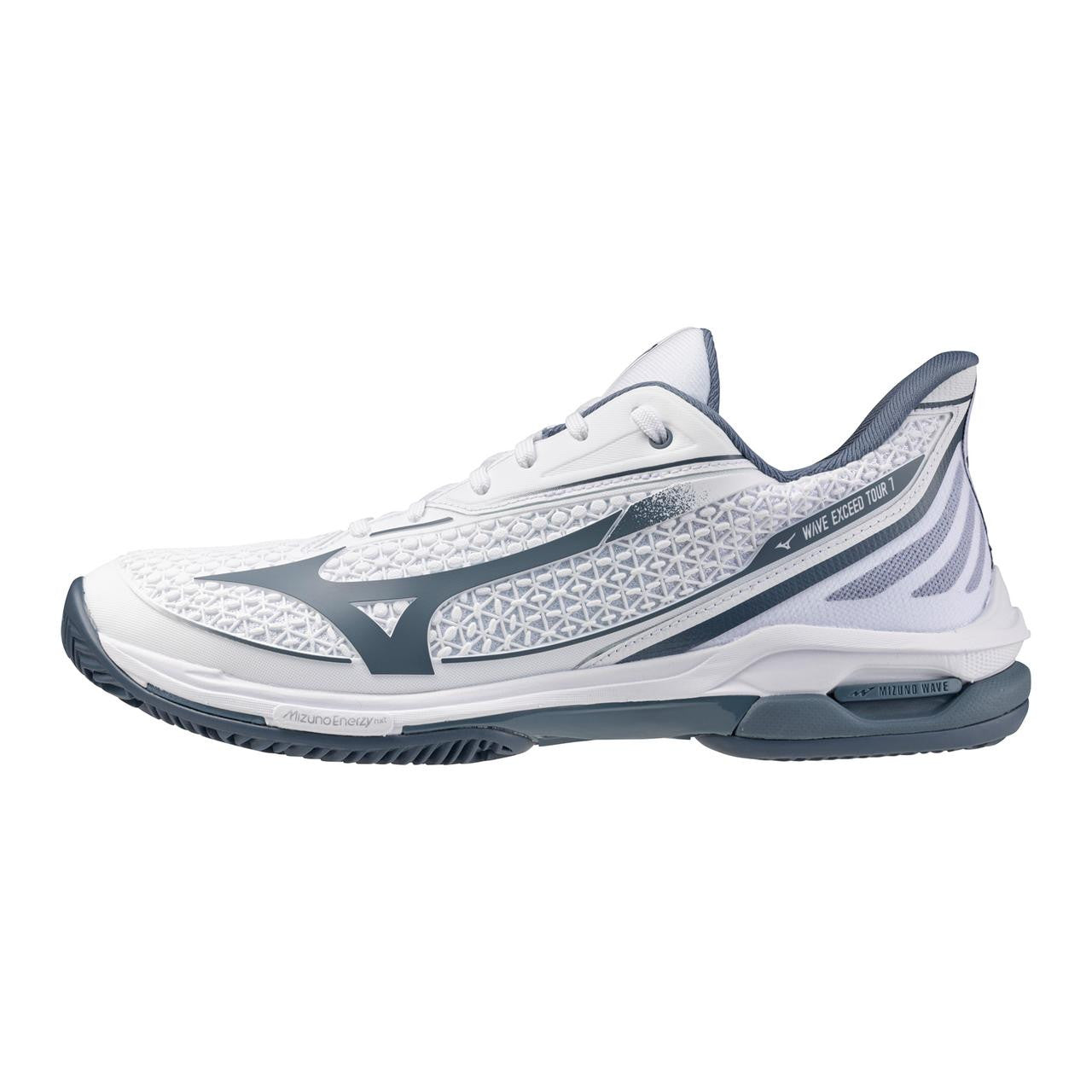 Mizuno Wave Exceed Tour 7 Cc Clay Court Men's Tennis Shoe White China Blue