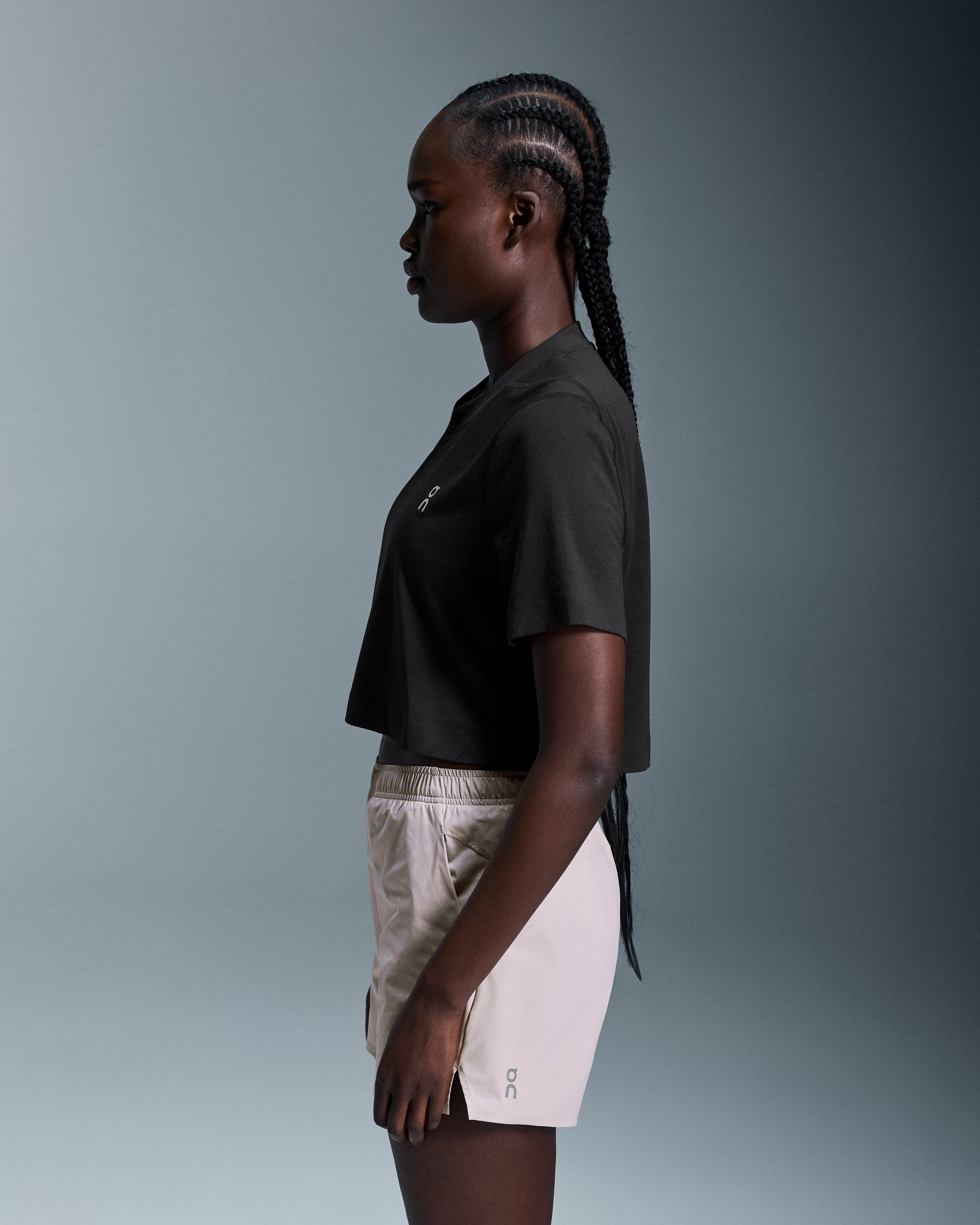 On Active-T Crop Black (Women'S)