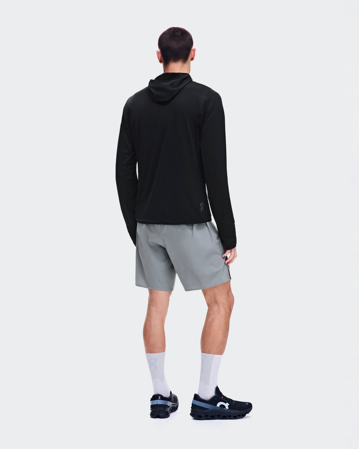 On Climate Zip Hoodie Black