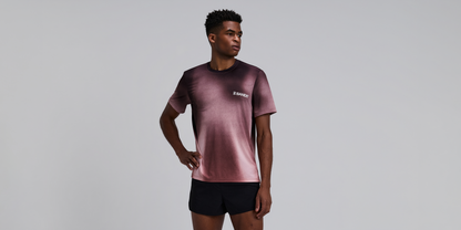 Bandit Mens Specter Performance Tee Flow State Mahogany Multi