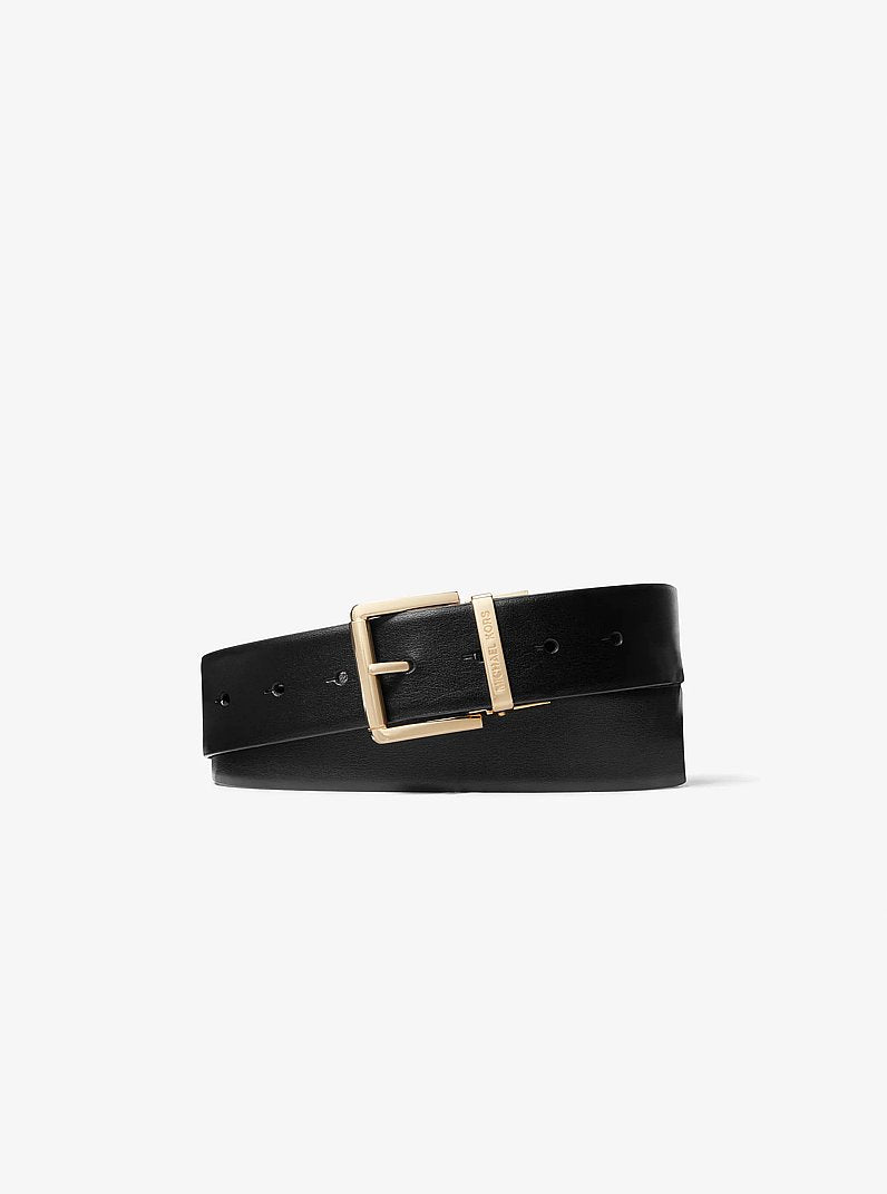 4-in-1 Logo Box Belt Set Black Black