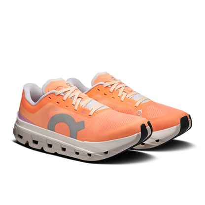 on running cloudflow 5 tangerine silver (women's)