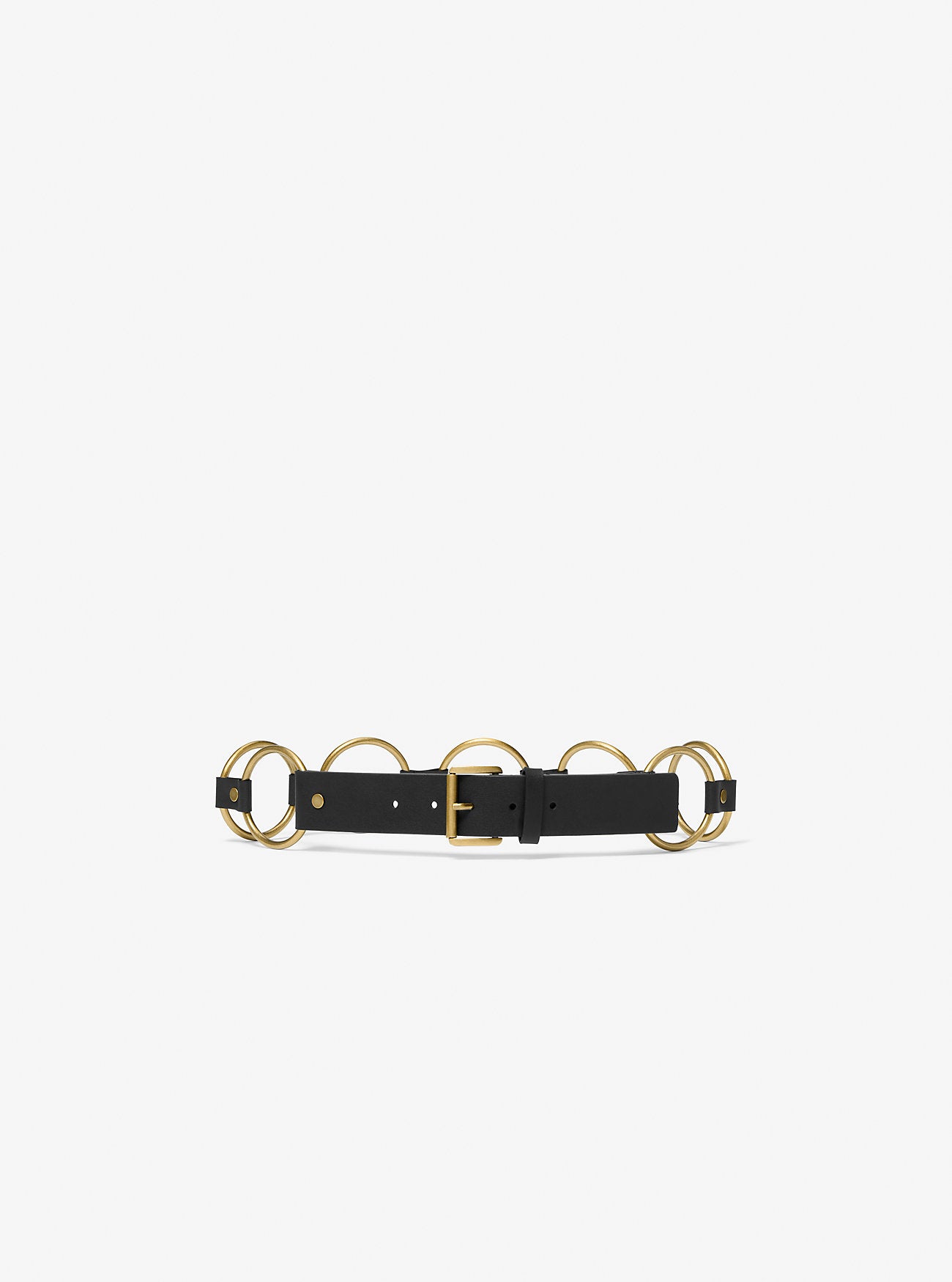 Ring Belt Black-Gold Black-Gold