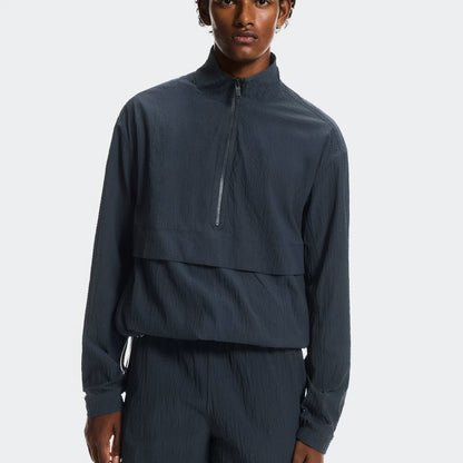 On Courtside 1/2 Zip Eaze Midnight