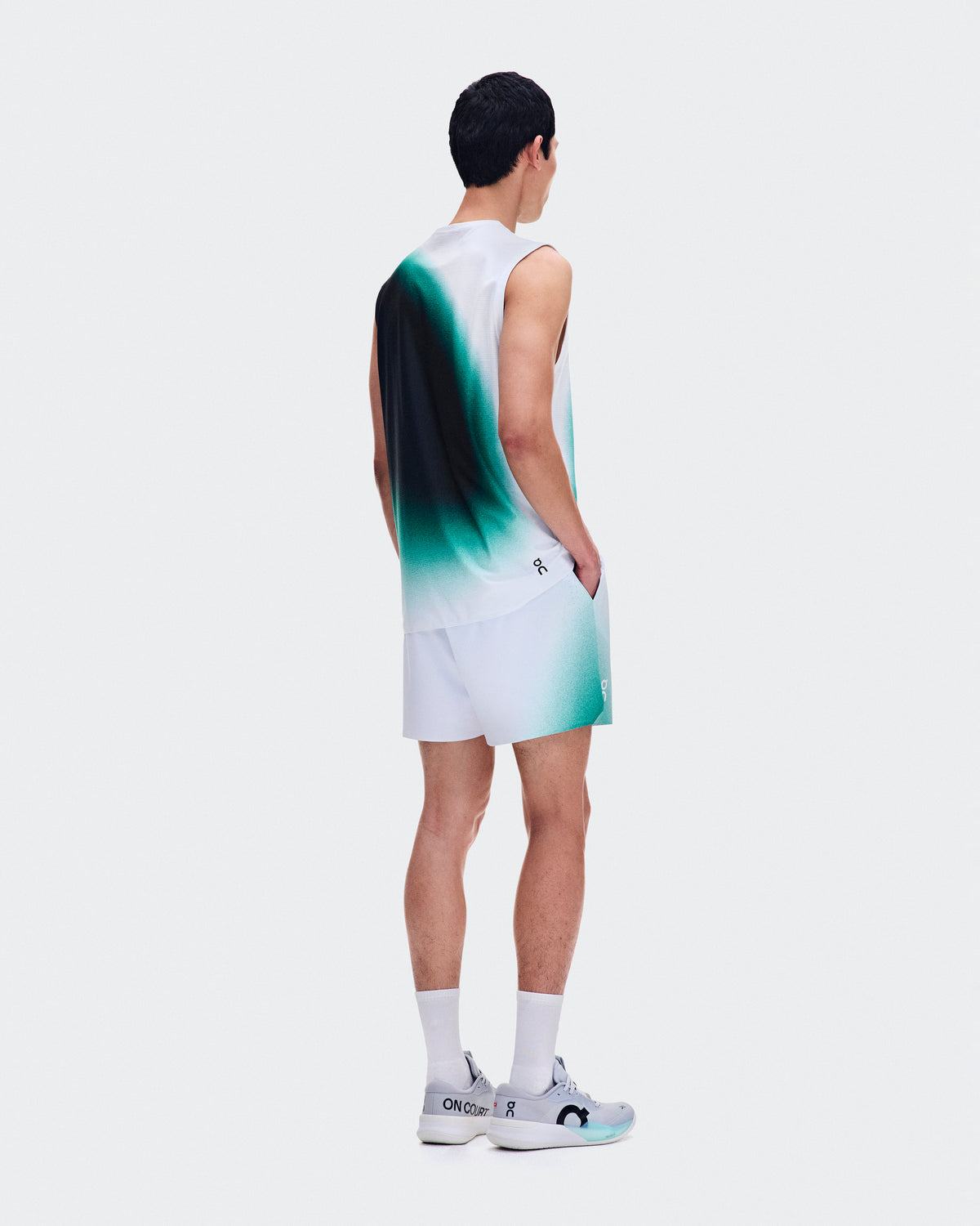 On Court Tank Swing White | Neem