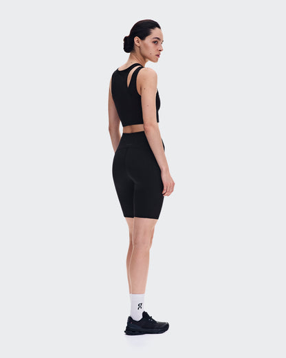 On Studio Asymmetric Crop Black (Women'S)