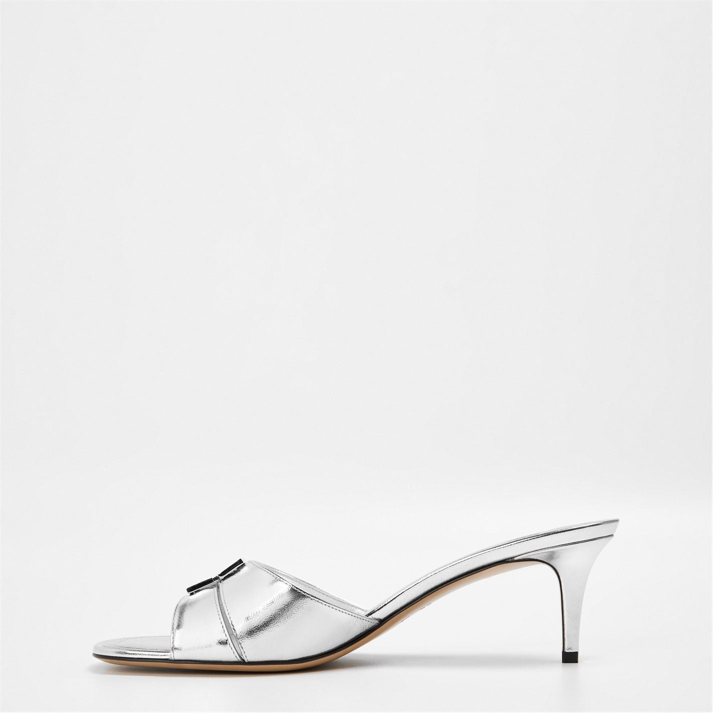  55mm Fold Heels Argento