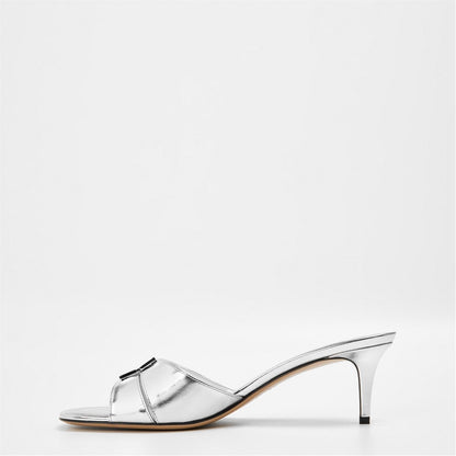  55mm Fold Heels Argento