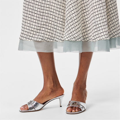  55mm Fold Heels Argento