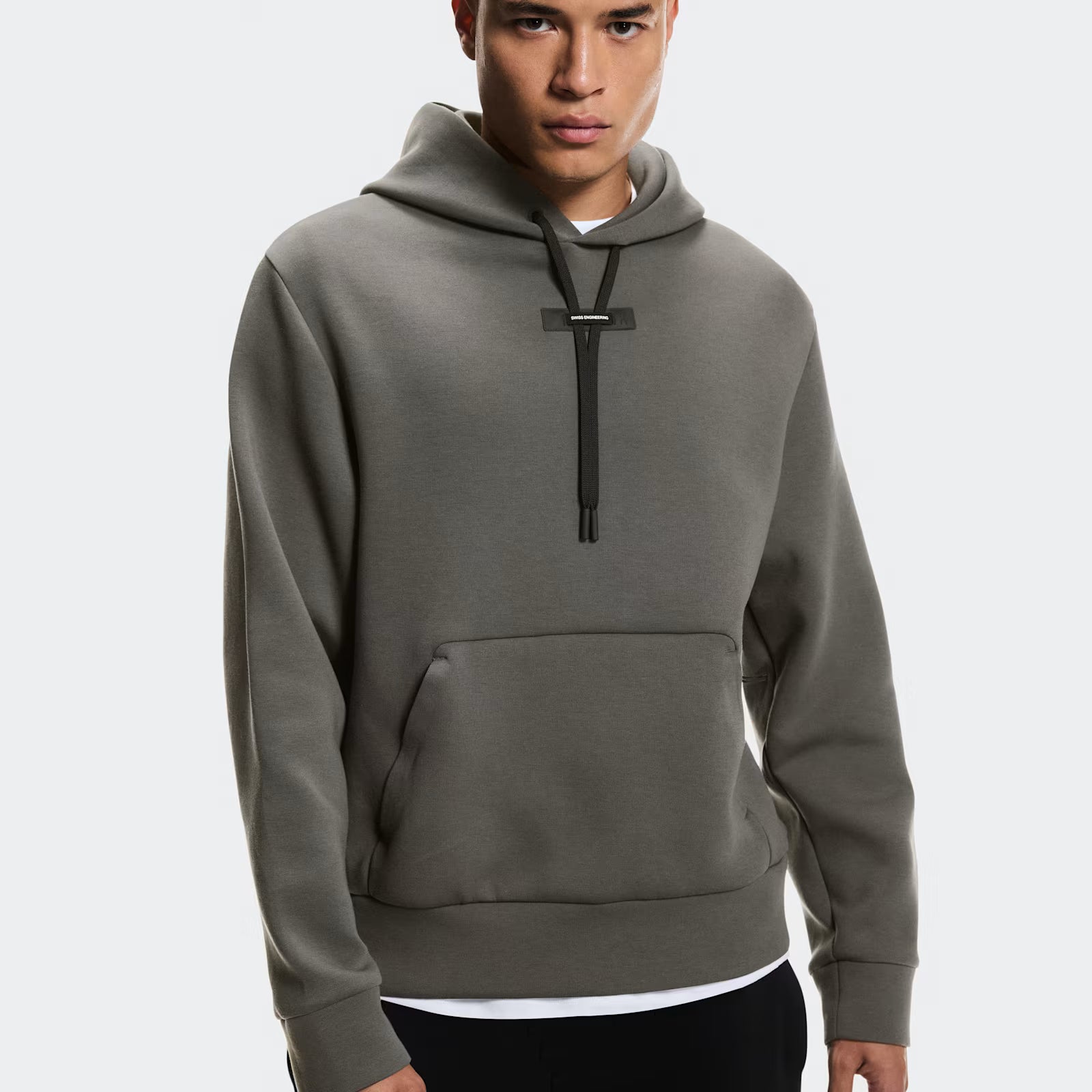 On Focus Tech Hoodie Shadow