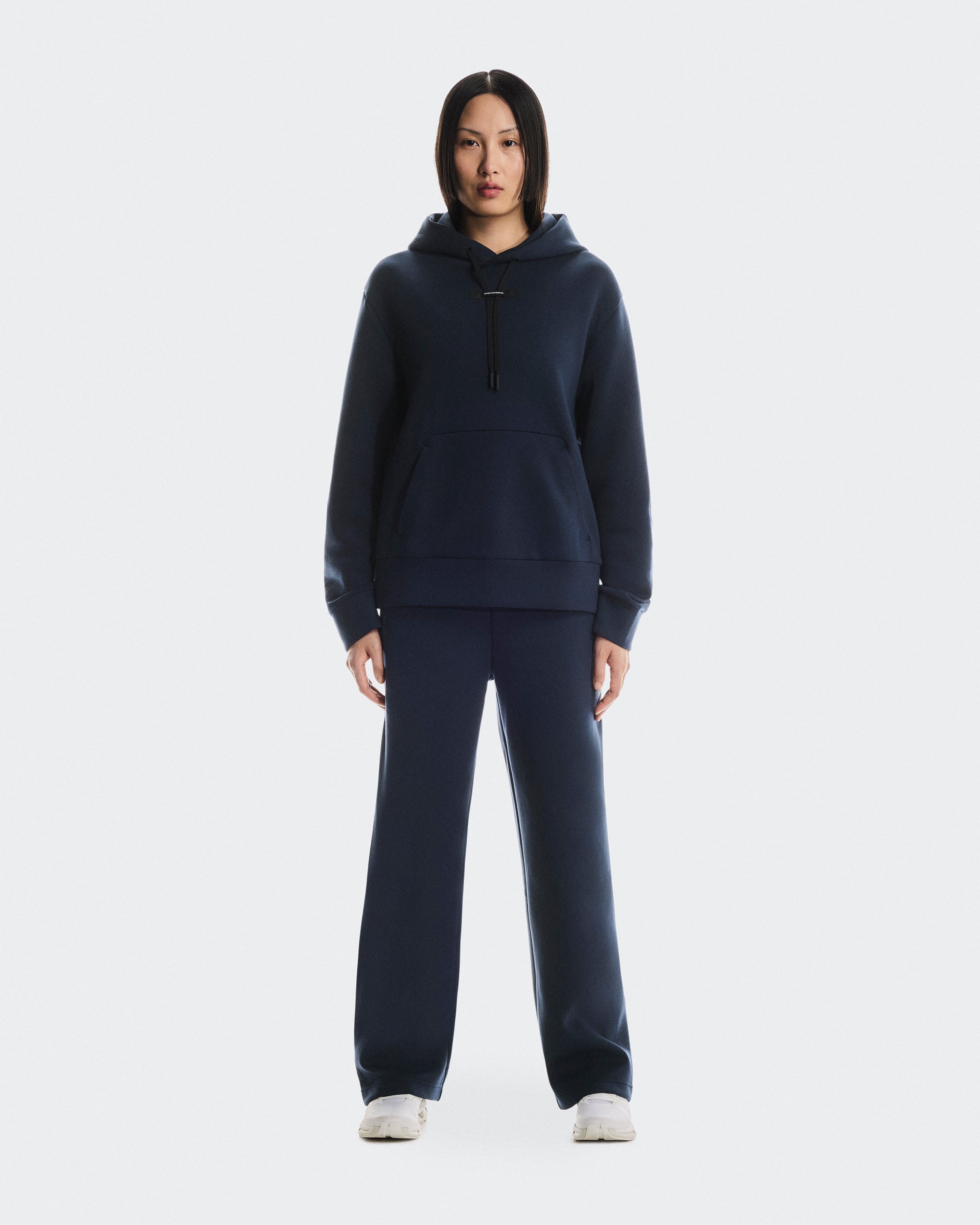 On Focus Tech Hoodie Navy (Women's)
