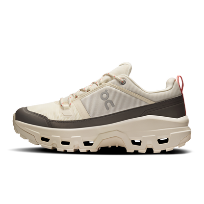 on running cloudrock low waterproof ivory (women's)