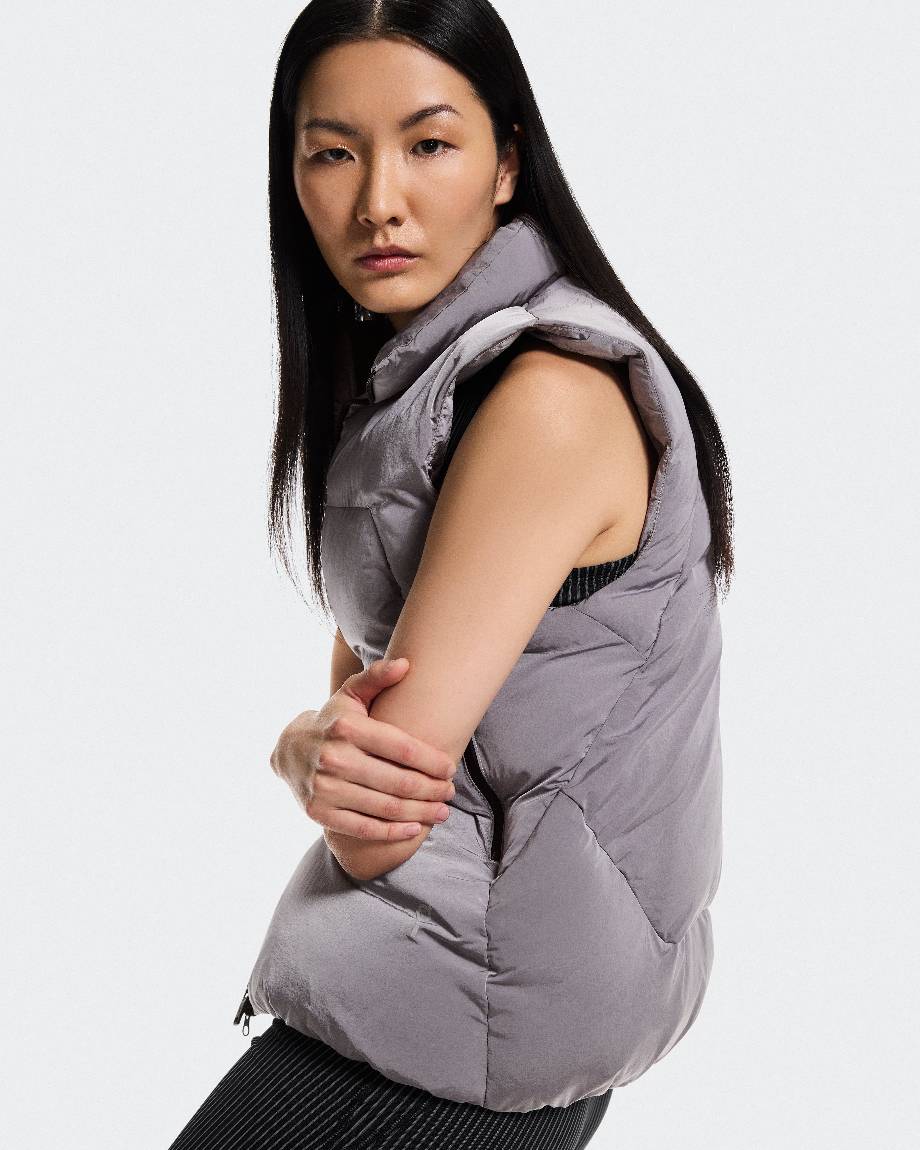 On All-Day Puffer Vest Lilac (Women'S)