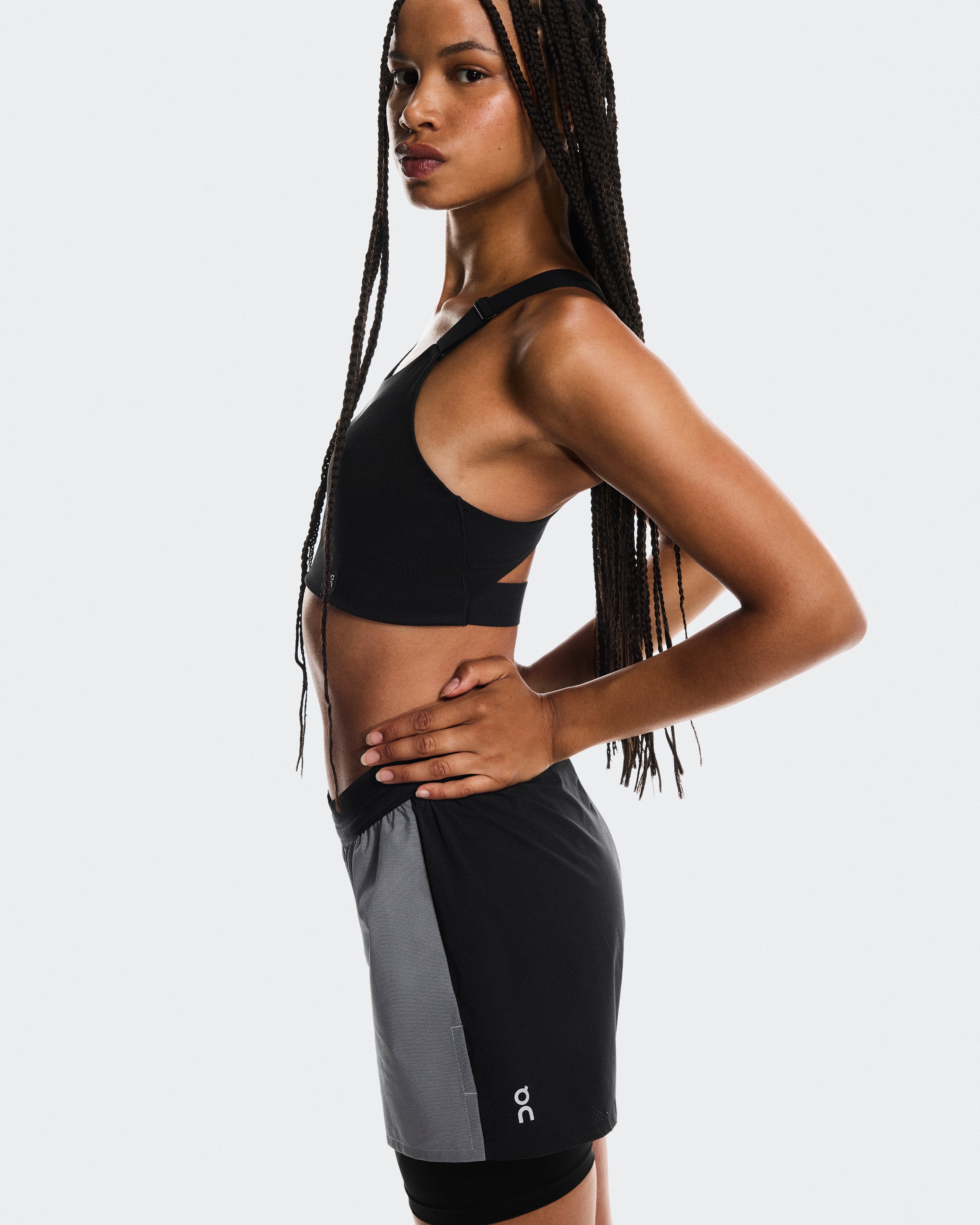 On Performance Shorts Lumos Eclipse | Black (Women'S)