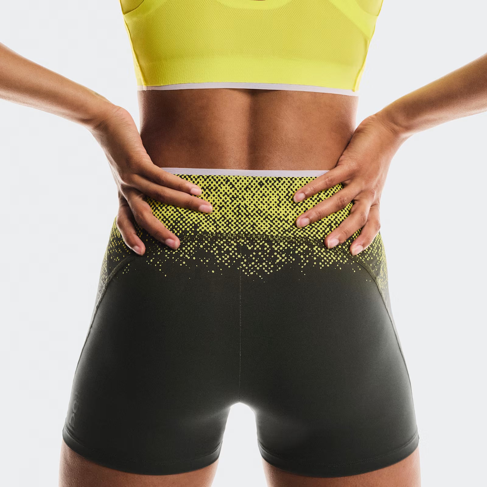 On Race Tights Short Lime (Women'S)