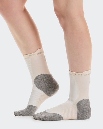 On Merino Sock Paf Ivory | Glacier