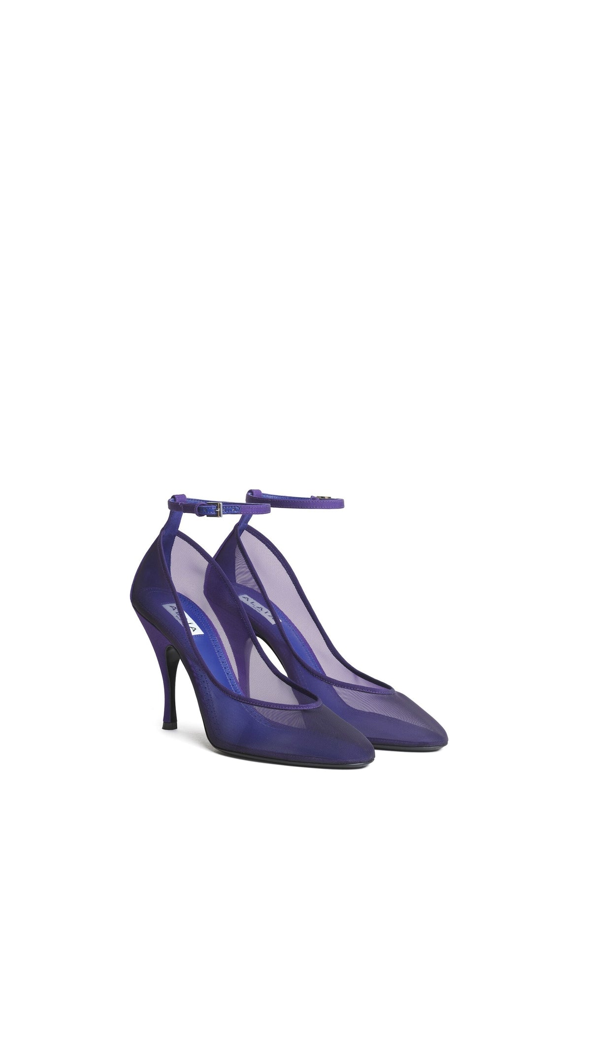 Alaïa Strappy Pumps In Mesh