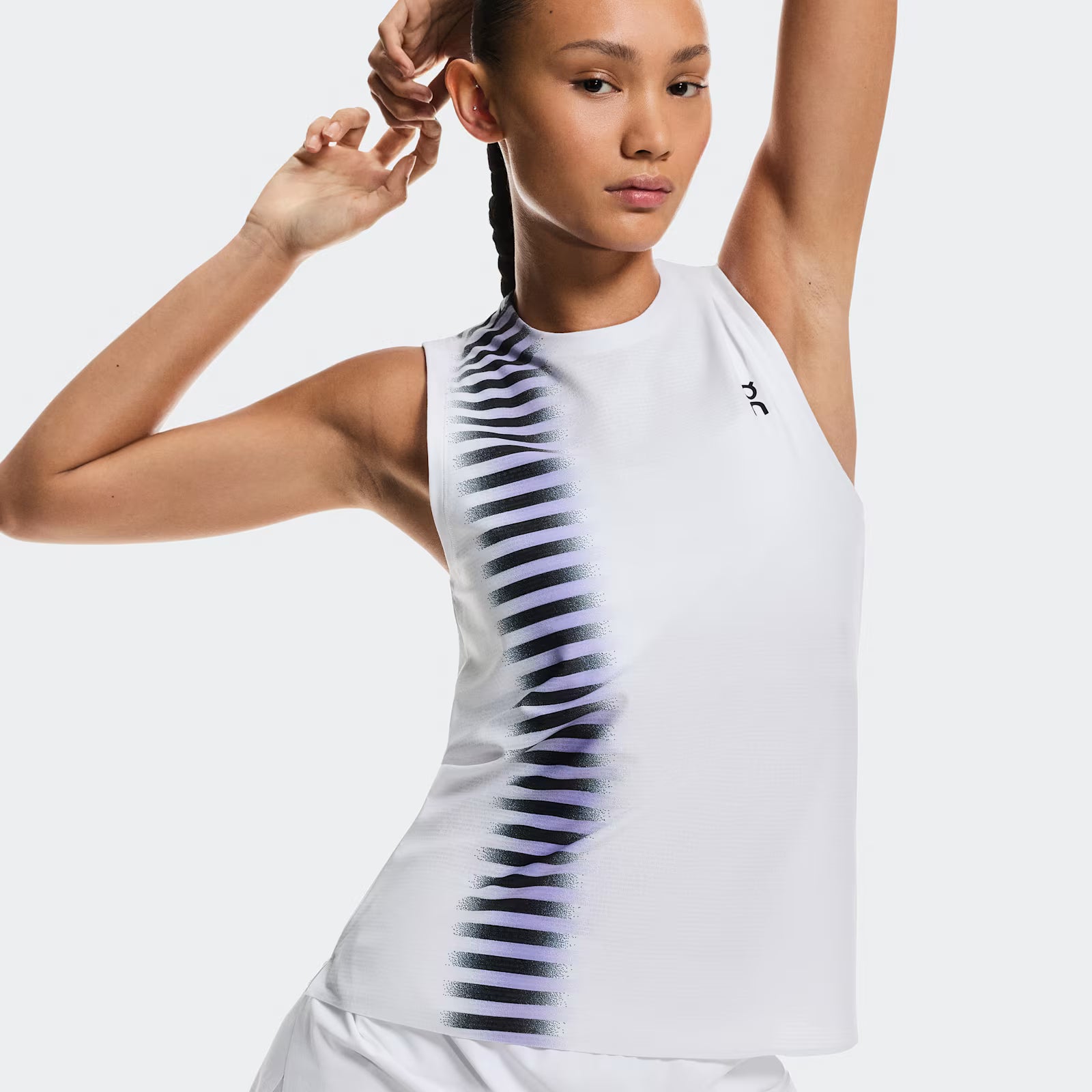 On Court Tank Edge White | Black (Women'S)