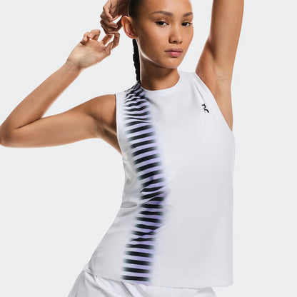 On Court Tank Edge White | Black (Women'S)