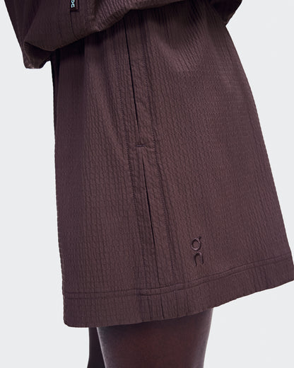 On Courtside Shorts Eaze Mulberry (Women'S)