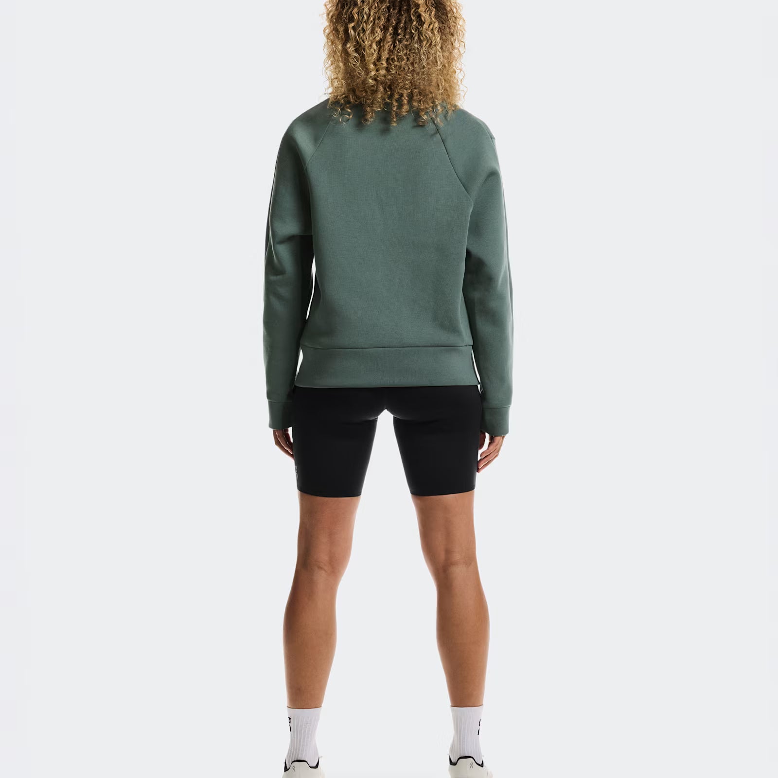 On Focus Tech Crew Olive (Women'S)