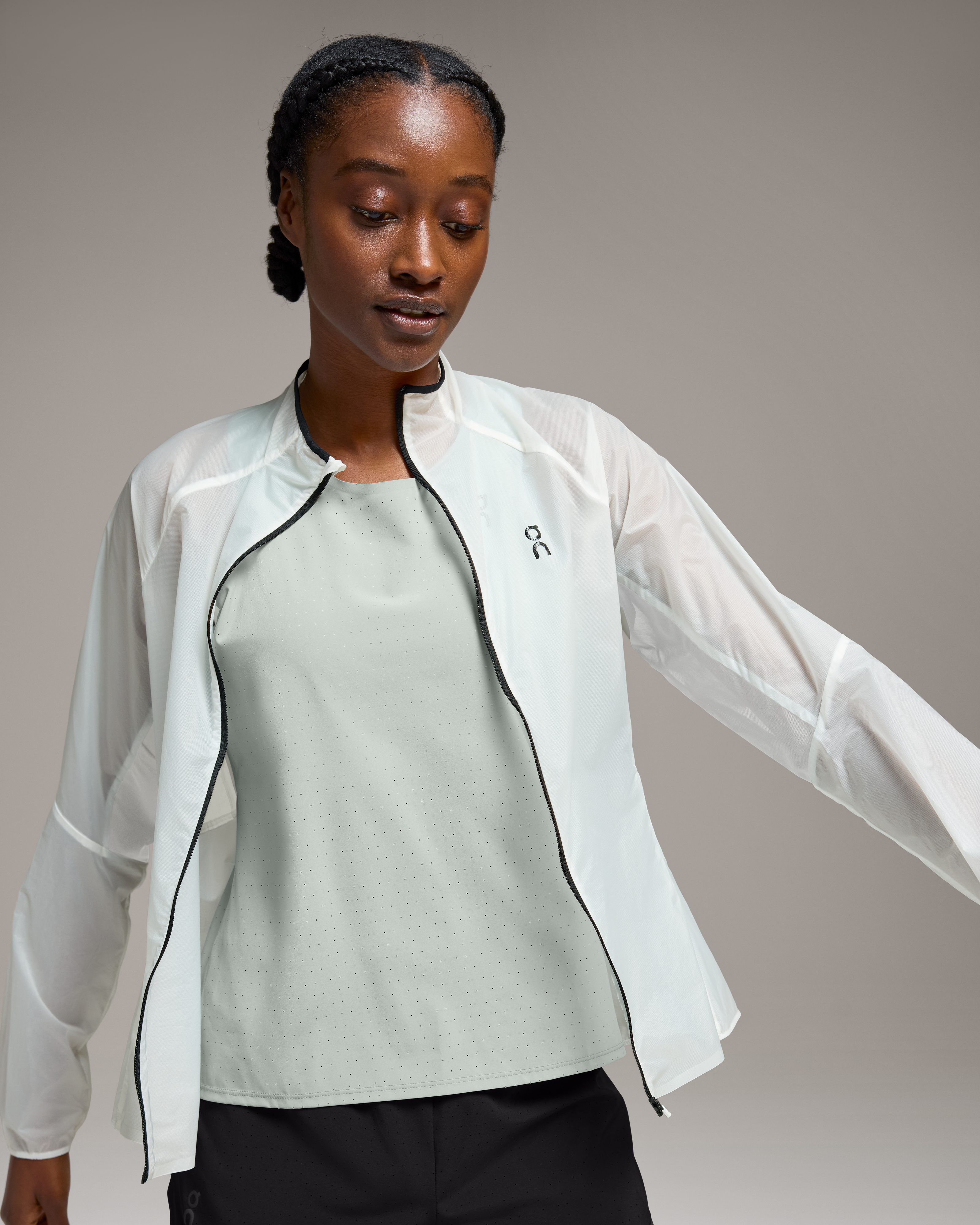 On Zero Jacket Undyed-White (Women'S)