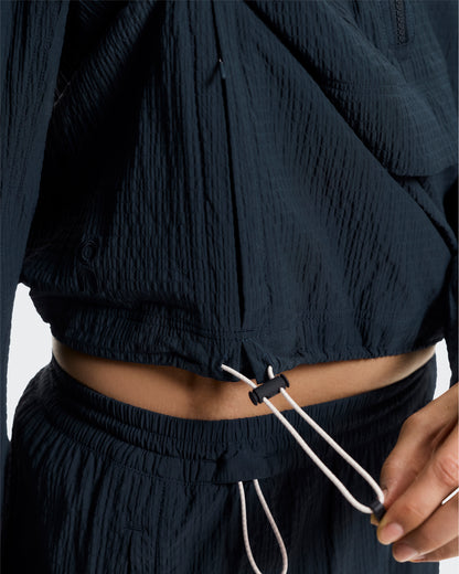 On Courtside 1/2 Zip Eaze Midnight (Women'S)