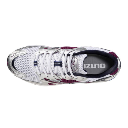Mizuno Wave Rider 10 Sportstyle Sneaker White Dark Purple