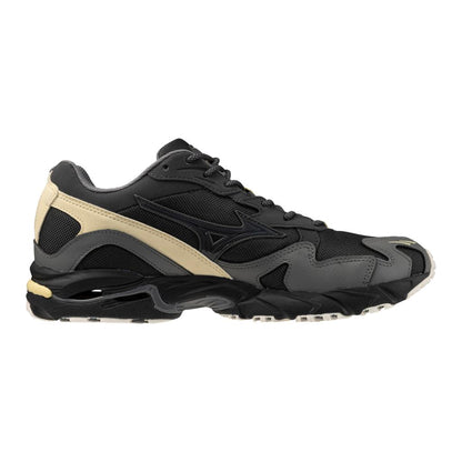 Mizuno Wave Rider 10 Sportstyle Sneaker Cordura Pack Black Sand Quiet Shade