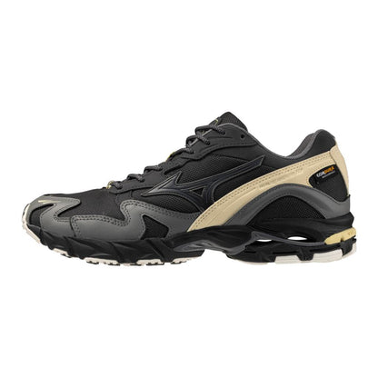 Mizuno Wave Rider 10 Sportstyle Sneaker Cordura Pack Black Sand Quiet Shade