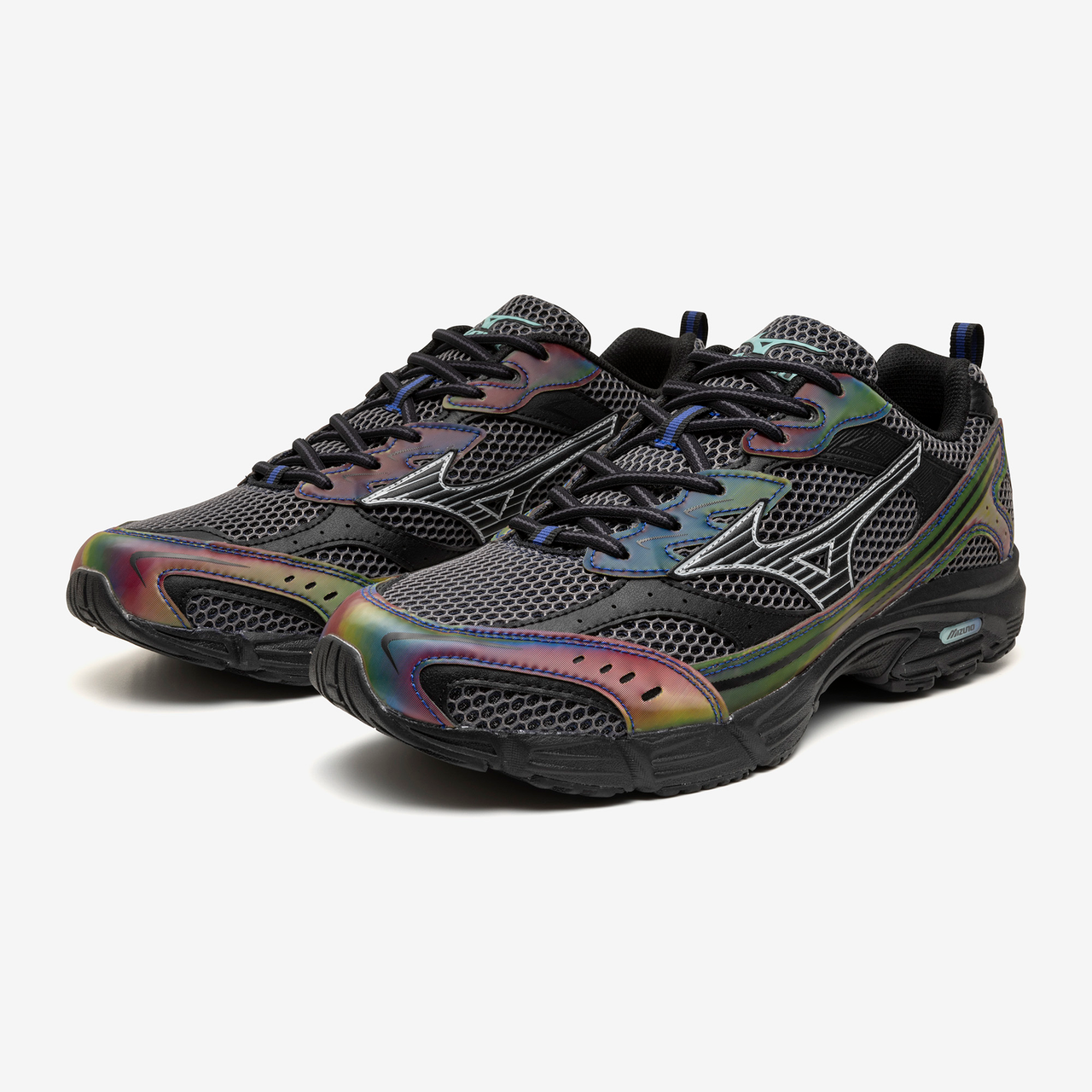 Mizuno MXR Sports Style Sneaker Midnight Velocity Pack Iron Gate Black