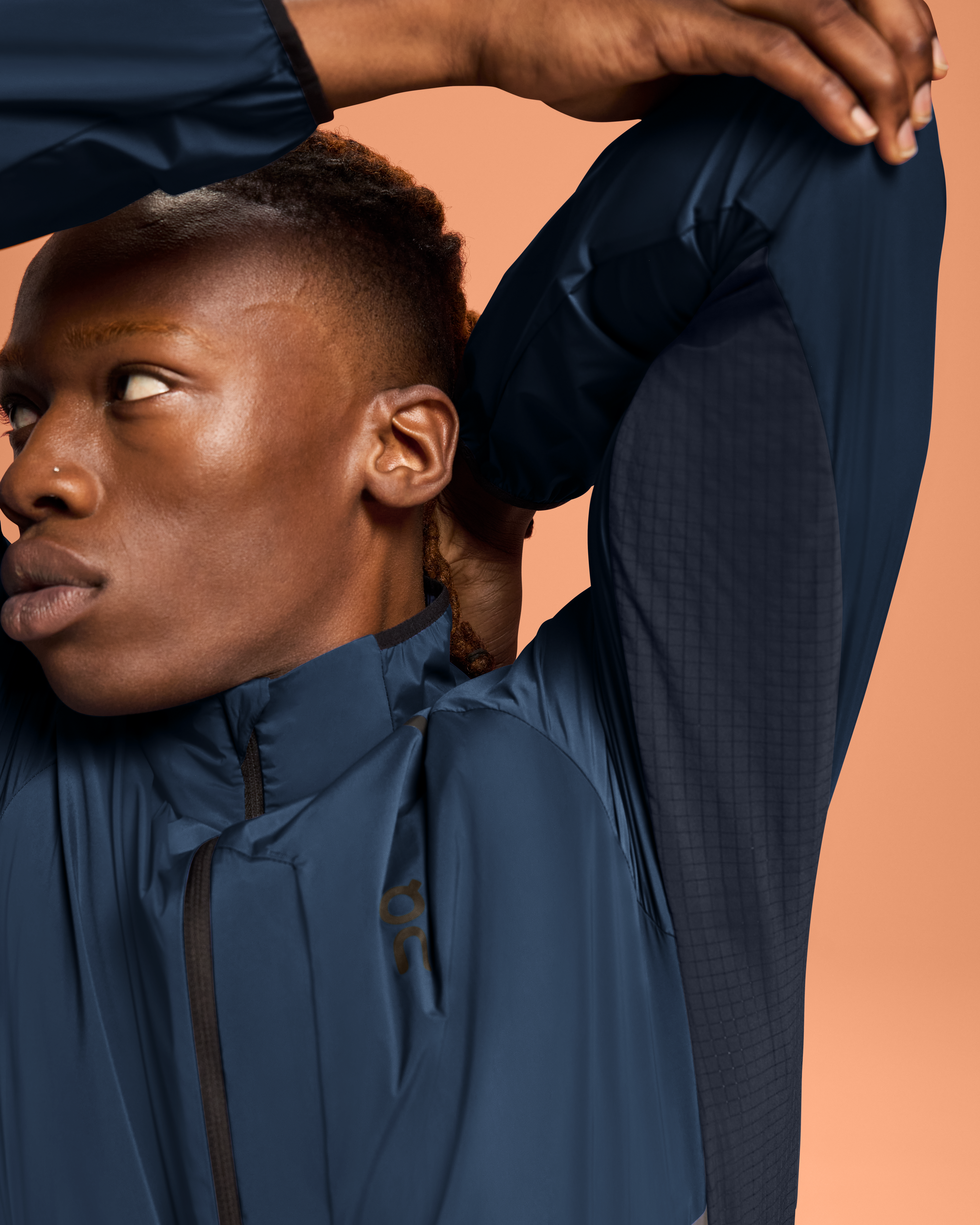 On Weather Jacket Denim | Navy