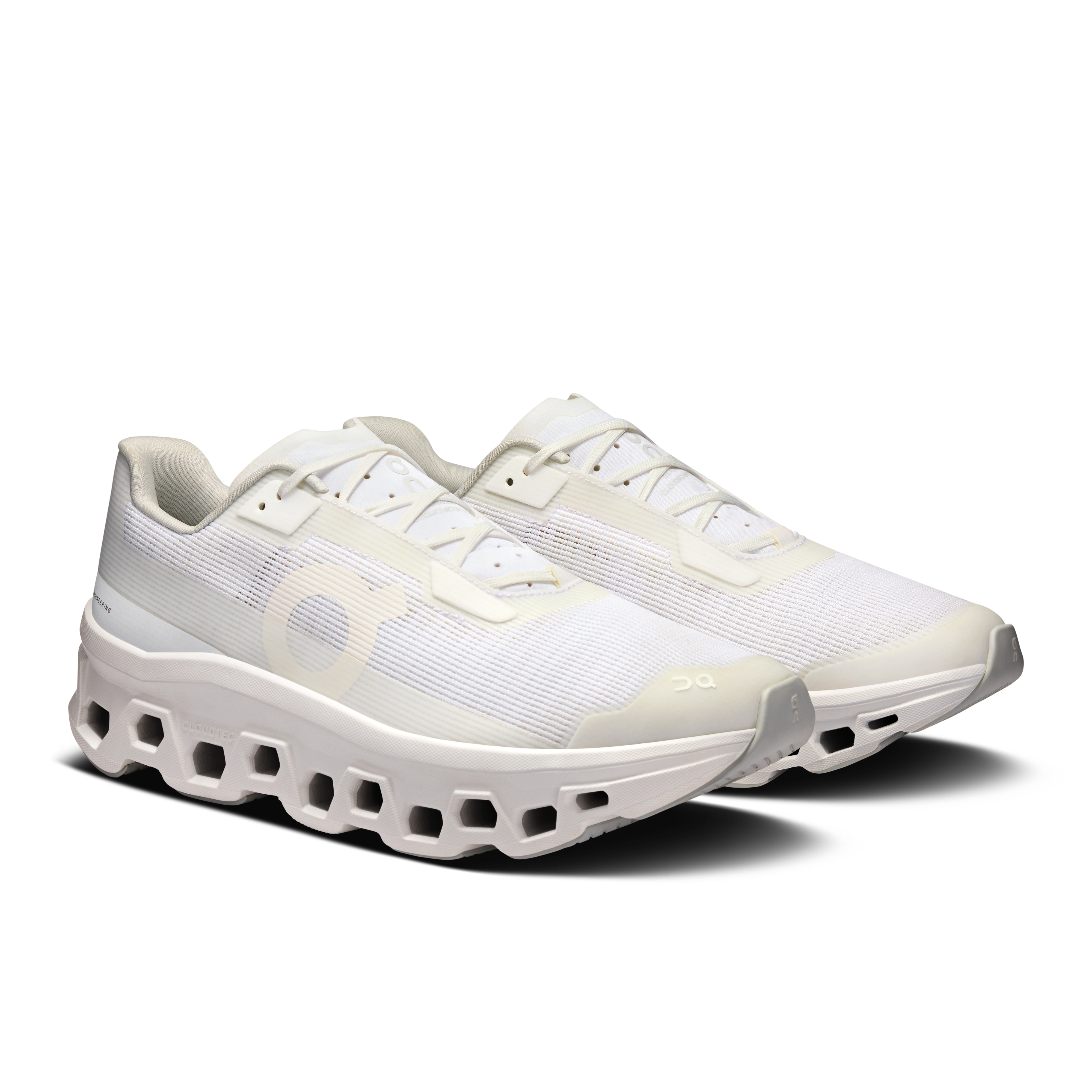 On Cloudmonster Void White White