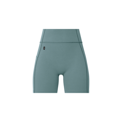 On Studio Leggings Short 6" Agave (Women'S)
