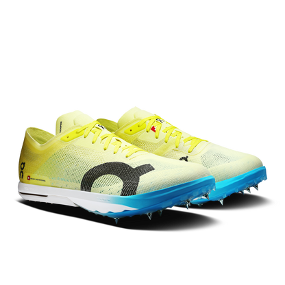 on running cloudspike citius 2 limelight white (women's)