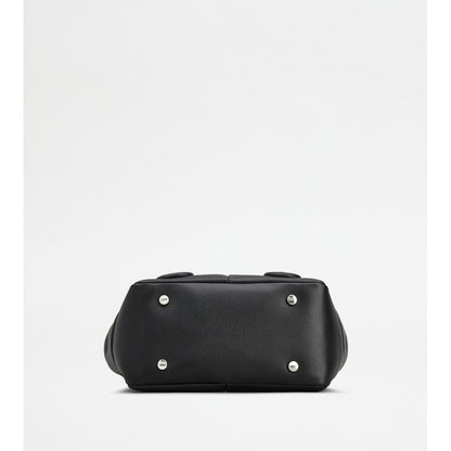 Tods Di Bag Reverse In Leather Mini Black
