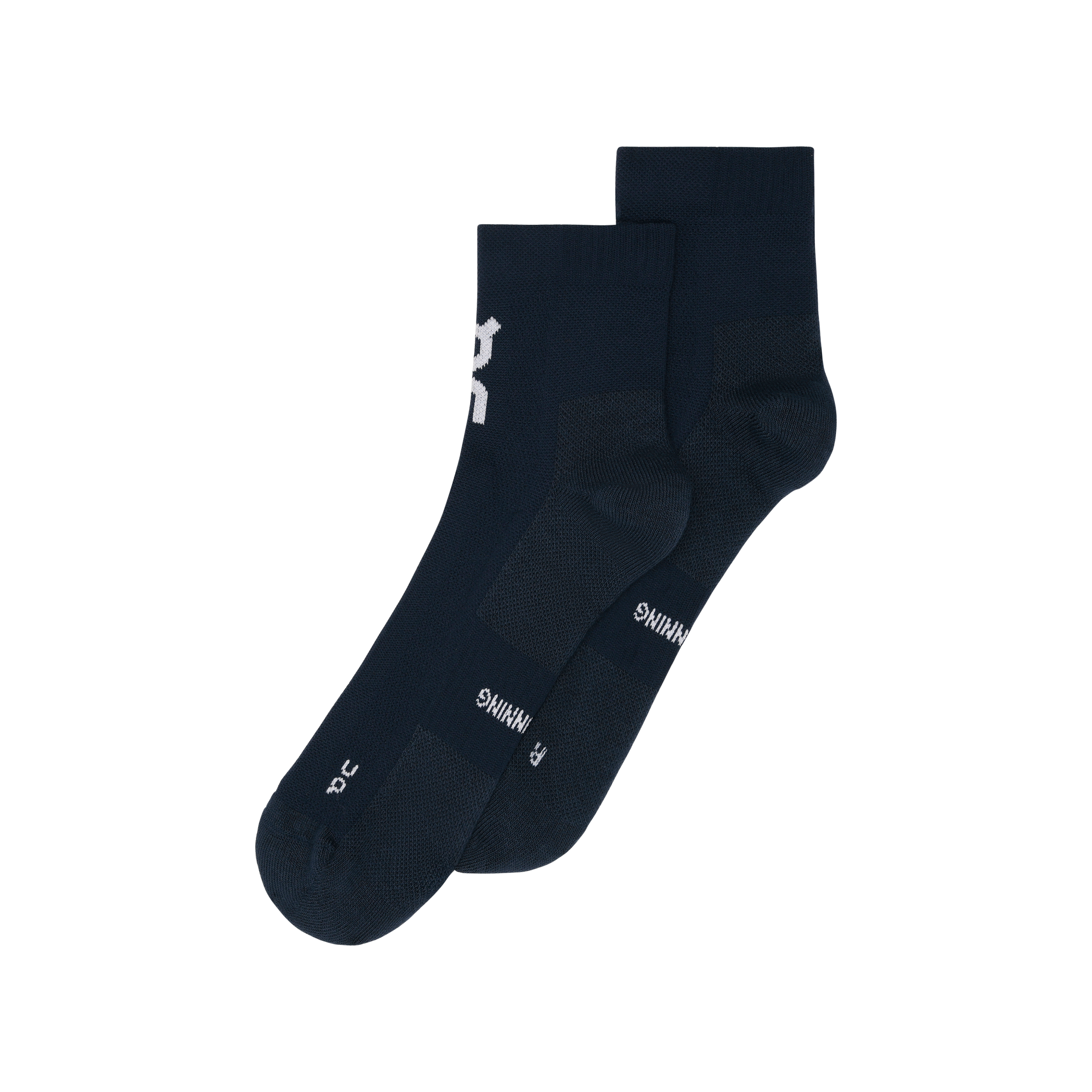 On Core Run Sock Mid 2P Navy